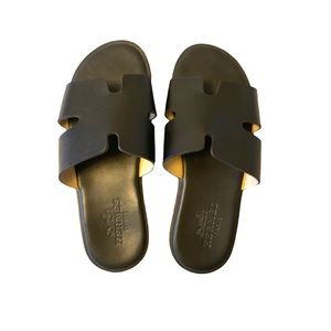 Hermes Size 43 Black Sandals
